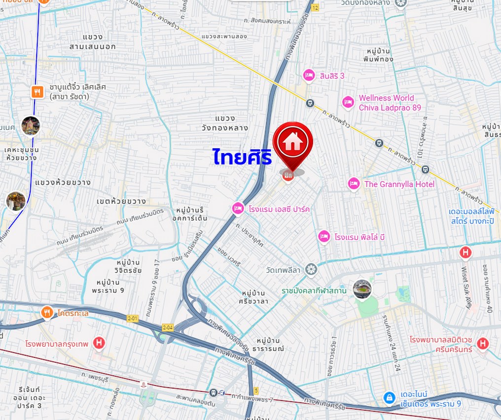 บ้านเดี่ยวมือสอง โครงการ ไทยศิริ ประดิษฐ์มนูธรรม เนื้อที่ 49 ตร.ว. พื้นที่ใช้สอย 300 ตร.ม. ฟังก์ชัน 4 ห้องนอน 4 ห้องน้ำ 1 ห้องแม่บ้าน จอดรถได้ 4 คัน พร้อมของแถมขอหลายรายการเข้าอยู่ได้เลย! ทำเลใจกลางเมือง ถนนลาดพร้าว, ถนนรามคำแหง, ถนนประเสริฐมนูกิจ ใกล้จุดขึ้นทางด่วน "ทางพิเศษฉลองรัช" และเดินทางสะดวกสบาย ใกล้รถไฟฟ้าสายรถไฟฟ้าสายสีเหลือง "สถานีลาดพร้าว83"